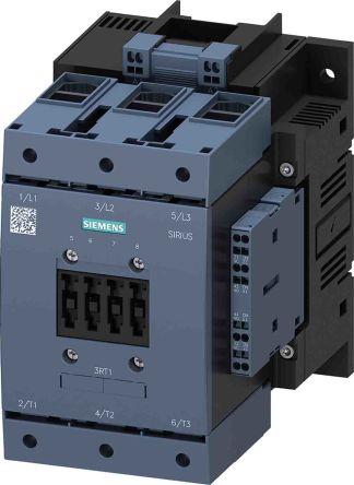 Siemens SIRIUS Contactor, 240 V ac Coil, 3 Pole, 115 A, 55 kW, 2NO + 2NC