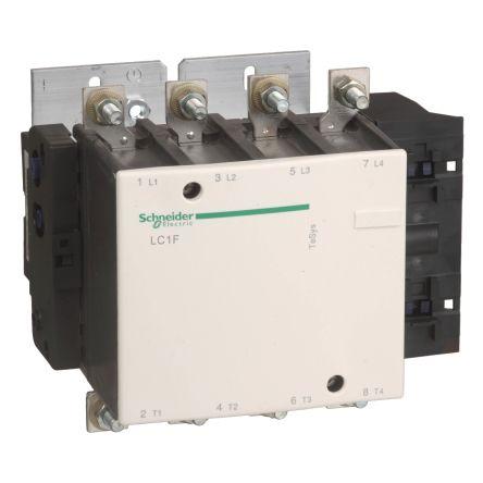 Schneider Electric TeSys F Contactor, 230 V ac Coil, 4 Pole, 250 A, 4NO