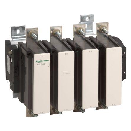 Schneider Electric TeSys F Contactor, 440 V dc Coil, 4 Pole, 1000 A, 4NO