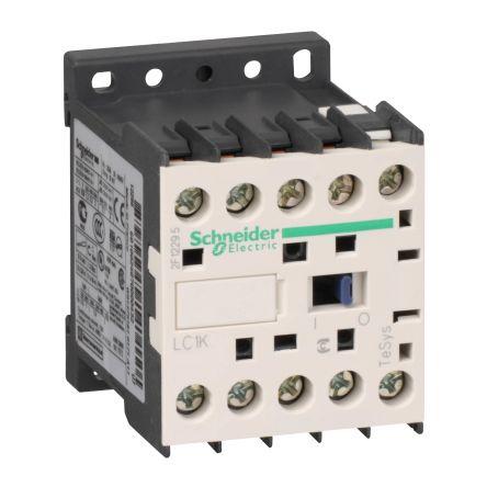 Schneider Electric TeSys K Contactor, 42 V ac Coil, 3 Pole, 9 A, 4 kW, 1NC