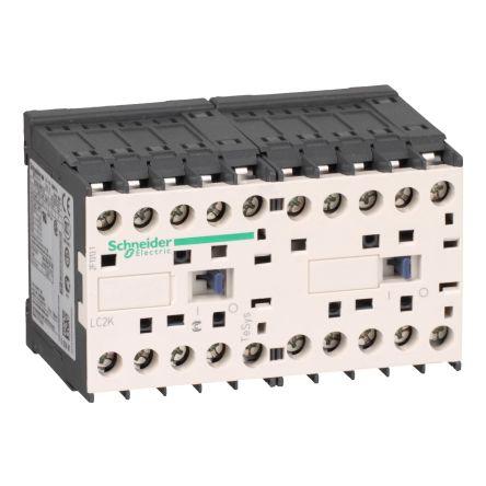 Schneider Electric TeSys K Contactor, 24 V ac Coil, 3 Pole, 6 A, 3 kW, 1NC