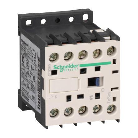 Schneider Electric TeSys K Contactor, 48 V dc Coil, 3 Pole, 6 A, 1NC