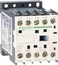 Schneider Electric Control Relay - 2NO + 2NC, 110 A F.L.C, 10 A Contact Rating, 0.045 kW, 415 Vac, TeSys