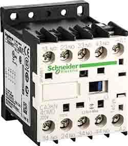 Schneider Electric Control Relay - 4NO, 110 A F.L.C, 5 mA Contact Rating, 0.003 kW, 220 Vac, TeSys