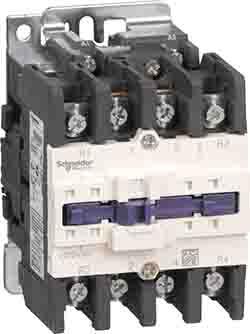 Schneider Electric TeSys D Contactor, 110 V ac Coil, 4 Pole, 80 A, 38.4 W, 2NO + 2NC