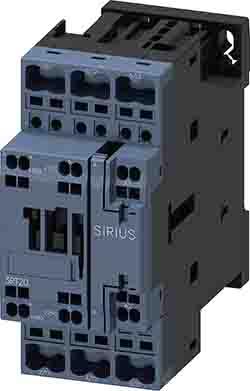 Siemens SIRIUS Contactor, 230 V ac Coil, 3 Pole, 25 A, 11 kW, 1NC + 1NO