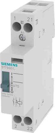 Siemens SENTRON Contactor, 230 V ac Coil, 2 Pole, 20 A, 1NC + 1NO