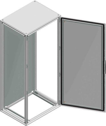 Schneider Electric Spacial SF Series Grey Galvanised Steel General Purpose Enclosure, IP55, IK10, 1800 x 800 x 600mm