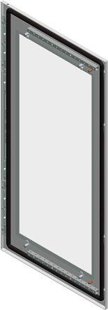 Schneider Electric NSYSFD Series Sheet Steel Door, IP55, Flanged, Clear Lid, 600 x 1800mm