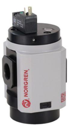 Norgren 3/2 Soft start/Dump Pneumatic Solenoid/Pilot-Operated Control Valve - Solenoid G 3/4 Excelon Plus Series 24V dc