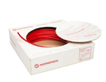 Norgren Compressed Air Pipe Red Plastic 8mm x 25m PA2 Series