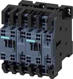 Siemens SIRIUS Reversing Contactor, 230 V ac Coil, 3 Pole, 15 A, 32 kW, 3NO