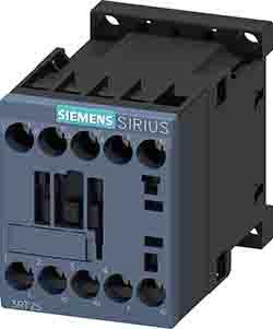 Siemens SIRIUS Contactor, 42 V ac Coil, 4 Pole, 9 A, 4 kW, 2NO + 2NC