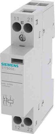 Siemens SENTRON Contactor, 24 V Coil, 2 Pole, 20 A, 1 kW, 2NC