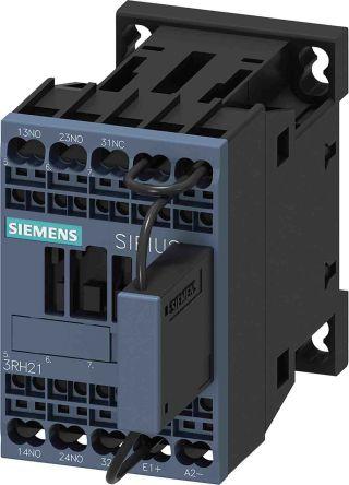 Siemens SIRIUS Contactor, 3 A, 110 Vdc Control, 1NC + 2NO