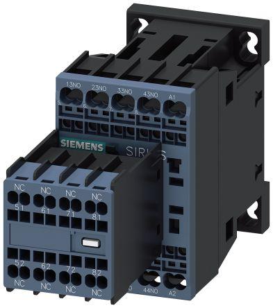 Siemens SIRIUS Contactor, 3 A, 110 Vac Control, 4NC + 4NO