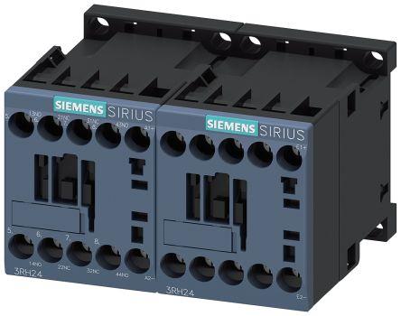 Siemens SIRIUS Contactor, 3 A, 24 Vdc Control, 2NC + 2NO