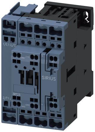 Siemens SIRIUS Contactor, 230 V ac Coil, 4 Pole, 35 A, 7.5 kW, 1NC + 1NO