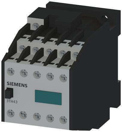 Siemens SIRIUS Contactor, 110-132 V ac Coil, 10 Pole, 6 A, 5NC + 5NO