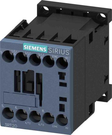 Siemens SIRIUS Contactor, 3 Pole, 3 kW, 1NC