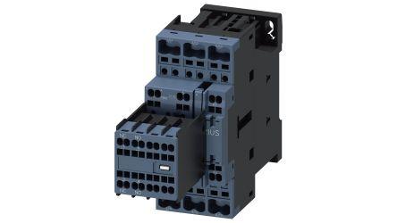 Siemens SIRIUS Contactor, 3 Pole, 4 kW, 2NO + 2NC