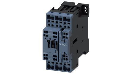 Siemens SIRIUS Contactor, 3 Pole, 7.5 kW, 1NO + 1NC