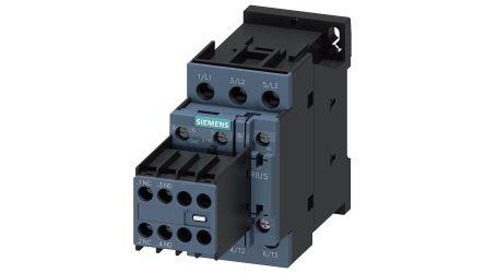 Siemens SIRIUS Contactor, 3 Pole, 15 kW, 2NO + 2NC