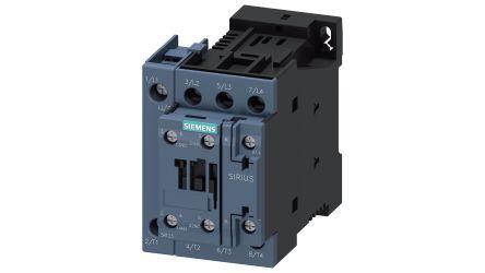 Siemens SIRIUS Contactor, 4 Pole, 1NO + 1NC