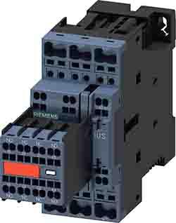 Siemens SIRIUS Contactor, 24 V dc Coil, 3 Pole, 17 A, 7.5 kW, 2NO + 2NC