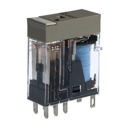 RELAY, PLUG-IN, 8-PIN, DPDT, 5 A,GOLD-PL