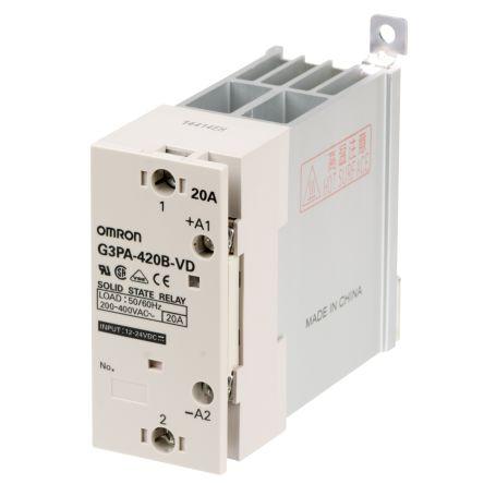 SOLID STATE RELAY, DIN RAIL/SURFACE MOUN