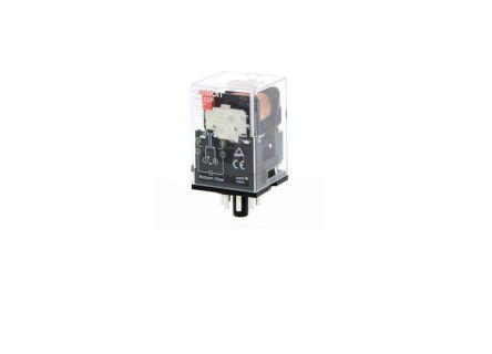 RELAY, PLUG-IN, 8-PIN, DPDT, 10 A, MECH