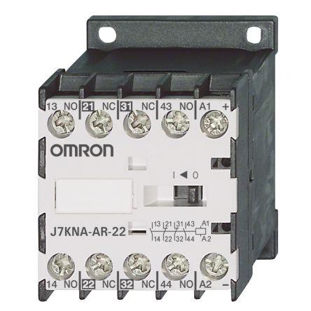 Omron J7KNA-AR Series Contactor, 110 Vac Coil, 3 A, 2NO + 2NC