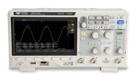 Teledyne LeCroy T3DSO1302A Bench Oscilloscope, 350MHz, 2 Analogue Channels