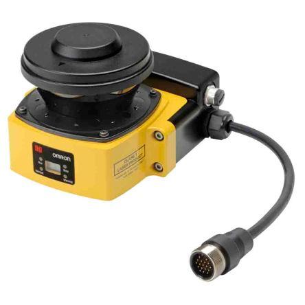 Safety laser scanner with measurement da