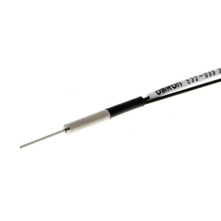 Fiber optic sensor, diffuse, 3mm dia, ne