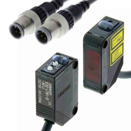 Photoelectric sensor, through-beam laser