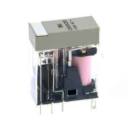 RELAY, PLUG-IN, DPDT, 5 A, MECHANICAL IN