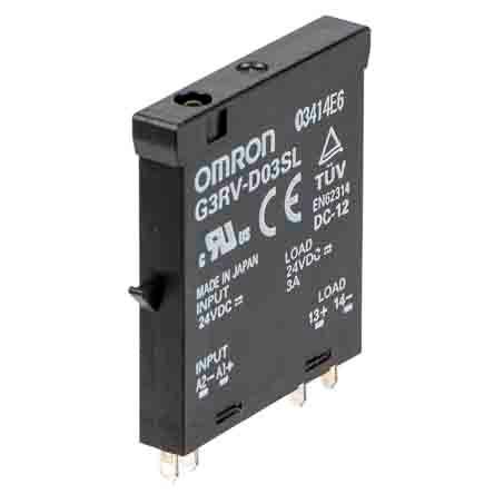 SLIM SOLID STATE RELAY, PLUG-IN, 5-PIN,