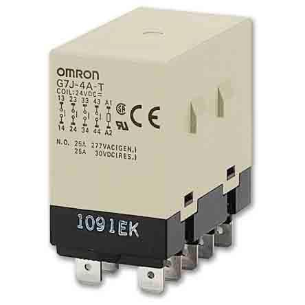 POWER RELAY, DPST-NO/DPST-NC, QUICK CONN