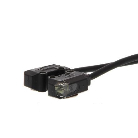 Photoelectric sensor, through-beam, mini