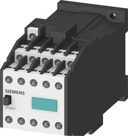 Siemens Contactor, 180 V dc Coil, 10-Pole, 6 A, 4NC + 6NO