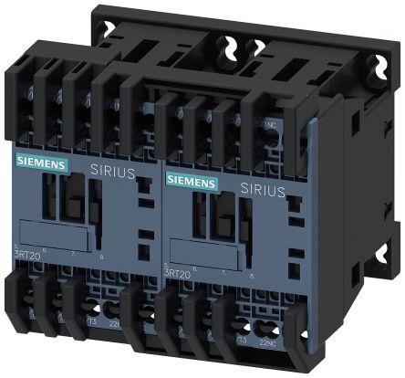 Siemens SIRIUS Reversing Contactor, 230 V ac Coil, 3 Pole, 7 A, 3 kW, 3NO