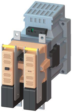 Siemens SIRIUS Innovation Contactor, 660 V ac Coil, 2 Pole, 400 A, 200 kW, 2NO + 2NC