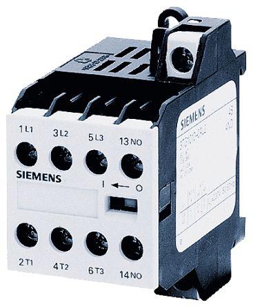 Siemens SIRIUS Innovation Contactor, 110 V ac Coil, 3 Pole, 20 A, 4 kW, 3NO + 1NC