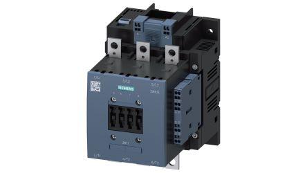 Siemens SIRIUS Contactor, 3 Pole, 90 kW, 2NO + 2NC