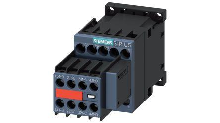 Siemens SIRIUS Contactor, 3 Pole, 3 kW, 2NO + 2NC