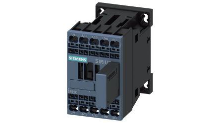 Siemens SIRIUS Contactor, 3 Pole, 3 kW, 1NO