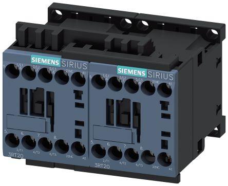 Siemens SIRIUS Reversing Contactor, 24 V ac Coil, 3 Pole, 7 A, 3 kW, 3NO