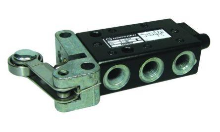 Norgren Roller Lever Pneumatic Relay Mechanical Valve X303 Series, 2.5mm, III B